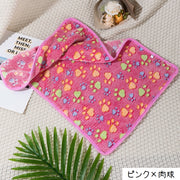 ペット用ブランケット ペット用毛布 マット 毛布 犬用 猫用 ペット用品 ペットグッズ 防寒 暖かい あったか 起毛 ふんわり 寝具 お昼寝 敷物 かわいい キュート カラフル おしゃれ 秋 冬