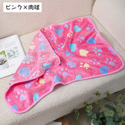 ペット用ブランケット ペット用毛布 マット 毛布 犬用 猫用 ペット用品 ペットグッズ 防寒 暖かい あったか 起毛 ふんわり 寝具 お昼寝 敷物 かわいい キュート カラフル おしゃれ 秋 冬