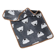 ペット用ブランケット ペット用毛布 マット 毛布 犬用 猫用 ペット用品 ペットグッズ 防寒 暖かい あったか 起毛 ふんわり 寝具 お昼寝 敷物 肉球 星 スター ホネ 牛柄 白くま 水玉 ドット かわいい キュート カラフル おしゃれ 秋 冬 ピンク 灰 茶 ネイビー 青 白 黒