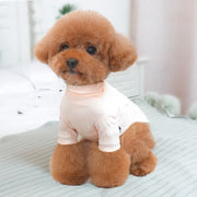 ペット 服 Ｔシャツ 長袖 ハイネック かわいい 小型犬用 犬服 ペットウェア ドッグウエア 犬の服 シンプル 無地