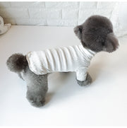 ペット 服 Ｔシャツ 長袖 ハイネック かわいい 小型犬用 犬服 ペットウェア ドッグウエア 犬の服 シンプル 無地