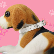 首輪 ペット用 犬用 イヌ 猫用 ネコ レザー調 フェイクレザー シンプル カジュアル 可愛い ペットグッズ ペット用品