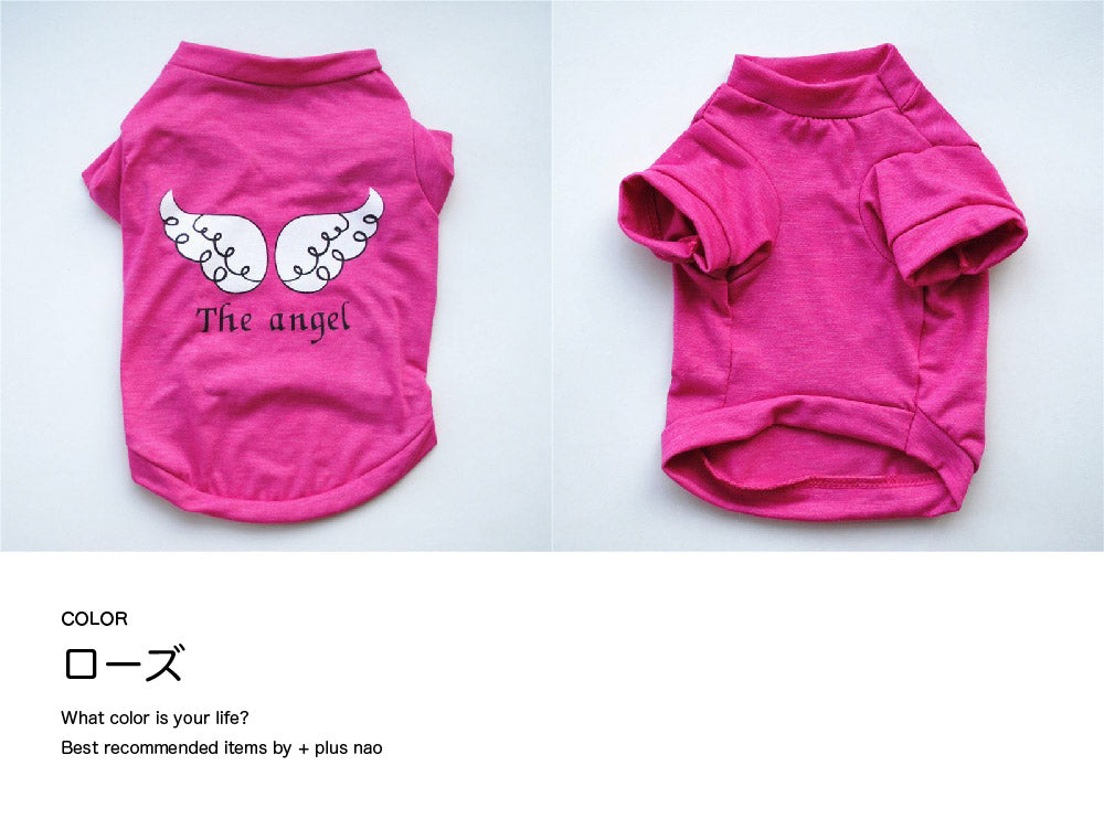 Tシャツ 犬服 ドッグウェア ドッグウエア プリントTシャツ 袖あり 商品画像3