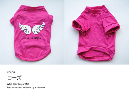Tシャツ 犬服 ドッグウェア ドッグウエア プリントTシャツ 袖あり 商品画像3