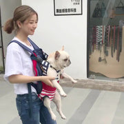 キャリーバッグ おんぶ紐タイプ  抱っこひも リュック ペットキャリー ペット用 小型犬 犬 イヌ 猫 ネコ 便利 シンプル 無地 ボーダー メッシュ 通気性 トリコロール かわいい おしゃれ ペットグッズ ペット用品 キャンバス地 フック ファスナー ゴム入り 長さ調節 ドッグ キャット レッド 赤 グリーン 緑 ブルー グレー 青 おでかけ おさんぽ お散歩 旅行