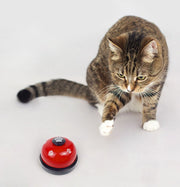 ペット用コールベル 呼び鈴 犬 猫 訓練 しつけ トレーニング 卓上ベル カウンターベル 肉球柄 合図 おやつ かわいい 可愛い