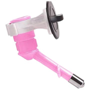 ペット用給水器 給水用ノズル ウォーターボトル 犬用 猫用 ペット用品 ペットグッズ 取り付け式 水飲み器 ケージ取り付け ペットボトル対応 交換用 シンプル 赤 黄 青 ピンク