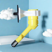 ペット用給水器 給水用ノズル ウォーターボトル 犬用 猫用 ペット用品 ペットグッズ 取り付け式 水飲み器 ケージ取り付け ペットボトル対応 交換用 シンプル 赤 黄 青 ピンク