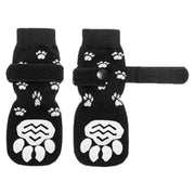 犬用靴下 犬用ソックス くつした くつ下 中型犬 大型犬 ペット用品 滑り止め 肉球 シンプル かわいい グレー イエロー ブラック