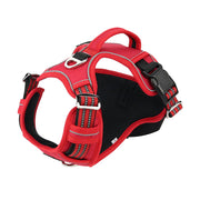 ハーネス 胴輪 単品 犬用 ドッグ ペット用品 小型犬 中型犬 反射ステッチ ハンドル付き お散歩 おしゃれ かっこいい シンブル お出かけ 外出 いぬ イヌ