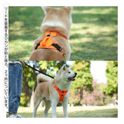 ハーネス 胴輪 単品 犬用 ドッグ ペット用品 小型犬 中型犬 反射ステッチ ハンドル付き お散歩 おしゃれ かっこいい シンブル お出かけ 外出 いぬ イヌ