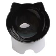 ペット用食器 フードボウル ペット用 エサ入れ 水入れ ペット用品 ペットグッズ 猫 ネコ 犬 イヌ スタンド 猫型 単色 かわいい シンプル