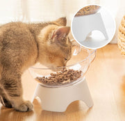 ペット用食器 フードボウル ペット用 エサ入れ 水入れ ペット用品 ペットグッズ 猫 ネコ 犬 イヌ スタンド 猫型 単色 かわいい シンプル