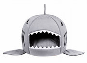 ペット用 ベッド ドームハウス ペットハウス ドーム型 ペットベッド 犬ベッド 猫ベッド サメ シャーク 小型犬 犬用 猫用 ペット用品 ペットグッズ ユニーク 可愛い