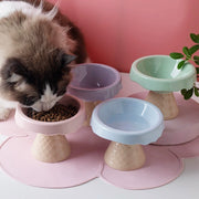 ペット用フードボウル ペット用食器 猫 ネコ 小型犬 イヌ 小動物用 ペット用品 ペットグッズ 脚付き アイスクリーム カジュアル ポップ 可愛い キュート おしゃれ