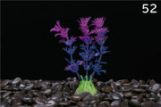 人工水草 人工プランツ 人工植物 プラスチック製 高さ10cm 水槽用植物 アクアリウム レイアウト オブジェ 飾り オーナメント ペット用品 熱帯魚 鑑賞魚