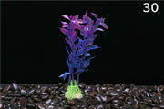 人工水草 人工プランツ 人工植物 プラスチック製 高さ10cm 水槽用植物 アクアリウム レイアウト オブジェ 飾り オーナメント ペット用品 熱帯魚 鑑賞魚