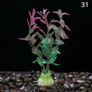 人工水草 人工プランツ 人工植物 プラスチック製 高さ10cm 水槽用植物 アクアリウム レイアウト オブジェ 飾り オーナメント ペット用品 熱帯魚 鑑賞魚