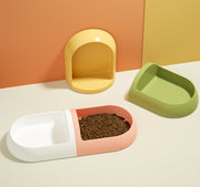 ペット用食器 ダブル 犬用 猫用 フードボウル ウォーターボウル 容器 餌入れ 水入れ シンプル 餌皿 水皿 ペット用品 ペット用ボウル かわいい いぬ イヌ ねこ ネコ