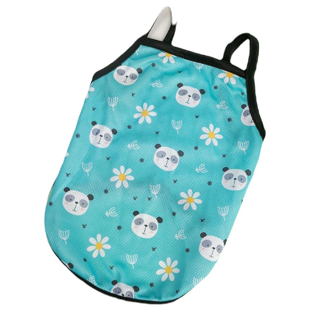 ペットウェア 犬服 猫服 キャミソール ドッグウェア 袖なし 04【パンダ】 バリエーション画像