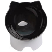 ペット用食器 斜め 傾斜 高さ 猫 犬 食べやすい フードボウル ウォーターボウル ネコ シンプル 無地 クリア プラスチック かわいい おしゃれ
