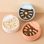 ペット用食器 早食い対策 フードボウル 犬用 猫用 エサ入れ 餌入れ 容器 丸飲み防止 早食い 丸飲み ペットグッズ 犬 猫 食事 ごはん わんちゃん ねこちゃん ペット用品