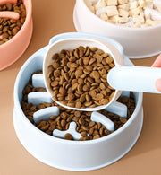 ペット用食器 早食い対策 フードボウル 犬用 猫用 エサ入れ 餌入れ 容器 丸飲み防止 早食い 丸飲み ペットグッズ 犬 猫 食事 ごはん わんちゃん ねこちゃん ペット用品