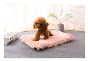 ペット用マット ペット用ベッド ペット用品 犬用 猫用 30×45cm ふわふわ もこもこ 暖か あったか ふかふか スクエア 四角 長方形 クッション 無地 単色 寝具 寝床 中敷き ケージ内 室内 屋内 イヌ いぬ ネコ ねこ キャット ドッグ