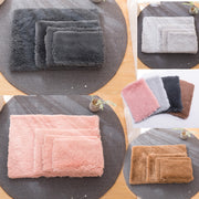 ペット用マット ペット用ベッド ペット用品 犬用 猫用 30×45cm ふわふわ もこもこ 暖か あったか ふかふか スクエア 四角 長方形 クッション 無地 単色 寝具 寝床 中敷き ケージ内 室内 屋内 イヌ いぬ ネコ ねこ キャット ドッグ