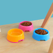 ペット用食器 フードボウル フードボール 犬 イヌ 猫 ネコ 丸型 ラウンド エサ入れ エサ皿 餌皿 定番 無地 シンプル