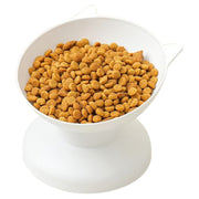 フードボウル ペット 猫用 犬用 餌皿 エサ皿 食器 背の高いボウル 傾斜 斜め 高さがある プラスチック かわいい おしゃれ シンプル 食べやすい