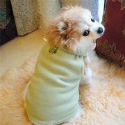 ドッグウェア ベスト フリース 犬服 猫 ペット用品 Dカン付き ハイネック ノースリーブ あったか 防寒 小型犬 中型犬 おしゃれ かわいい カジュアル デイリー お散歩 お出かけ