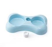 ペット用食器 フードボウル ダブル 自動給水機 ペットグッズ 餌入れ 水入れ イヌ 犬用 ネコ 猫用 ウォーターボウル 餌皿 ペット用品 エサ入れ エサ皿 シンプル かわいい