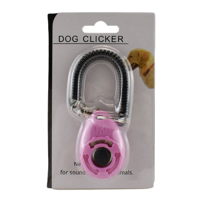 クリッカー しつけ用品 犬用 ペット用品 トレーニング 訓練 ピンク バリエーション画像