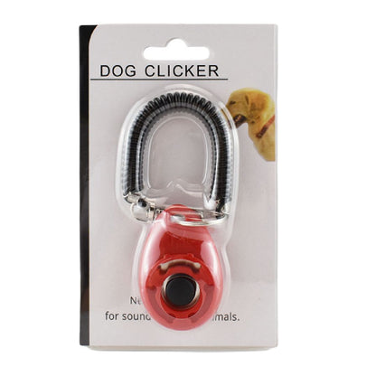 クリッカー しつけ用品 犬用 ペット用品 トレーニング 訓練 レッド バリエーション画像