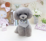 ドッグウェア 犬用タンクトップ ワッフル 春 秋 夏 袖なし わんちゃん イヌ ペットウェア ペット用品 犬服 くすみカラー リブ柄 お出かけ お散歩 汚れ防止 おしゃれ かわいい カジュアル