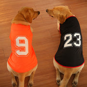 ドッグウェア ペットウェア タンクトップ ユニフォーム 犬の服 犬服 洋服 中型犬 大型犬 ノースリーブ 袖なし ナンバー メッシュ 通気性 スポーティー 2XL 3XL 4XL 5XL 6XL 7XL ゴールデンレトリバー ラブラドールレトリバー ハスキー バーニーズ シェパード ドーベルマン グレートピレニーズ 秋田犬 コリー ダルメシアン  お散歩 お出かけ おしゃれ かわいい いぬ 猫 ねこ