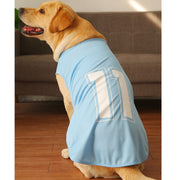 ドッグウェア ペットウェア タンクトップ ユニフォーム 犬の服 犬服 洋服 中型犬 大型犬 ノースリーブ 袖なし ナンバー メッシュ 通気性 スポーティー 2XL 3XL 4XL 5XL 6XL 7XL ゴールデンレトリバー ラブラドールレトリバー ハスキー バーニーズ シェパード ドーベルマン グレートピレニーズ 秋田犬 コリー ダルメシアン  お散歩 お出かけ おしゃれ かわいい いぬ 猫 ねこ