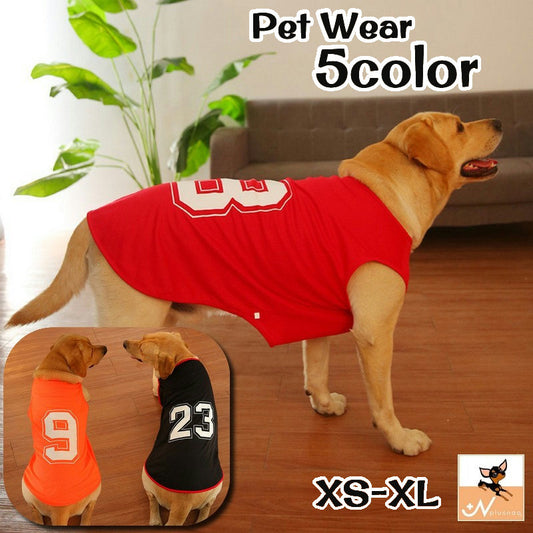ドッグウェア ペットウェア タンクトップ ベスト ユニフォーム 犬の服 商品画像