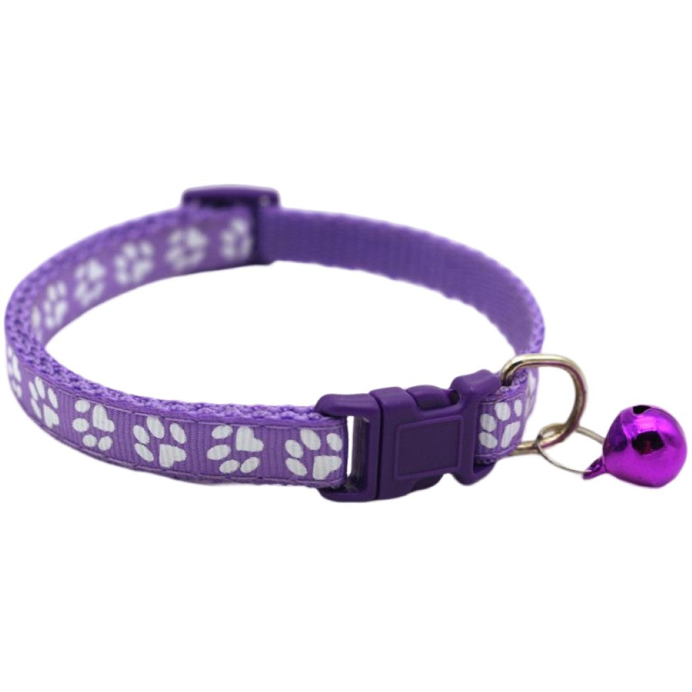 首輪 カラー 犬 猫 ペット用品 お散歩グッズ パープル バリエーション画像