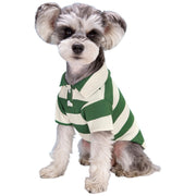 ペット用ポロシャツ イヌ用ポロシャツ ペット用トップス イヌ用トップス 小型犬 猫 ネコ ペットウェア 犬服 ペットグッズ 半袖 丸襟 ヘンリーネック プルオーバー 総柄 ボーダー ピンク グリーン レッド かわいい キュート シンプル カジュアル 春 夏