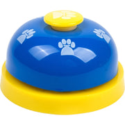 ペット用おもちゃ ベル トレーニング 犬 猫 ペット用品 コールベル 音が鳴る 呼び鈴 脳トレ 遊び 知育 まる 円 サークル 足跡 肉球 プリント入り カラフル コミュニケーションツール 卓上ベル チャイム 室内 かわいい おしゃれ キュート 便利 白 赤 青 ピンク 黄 緑 ローズ