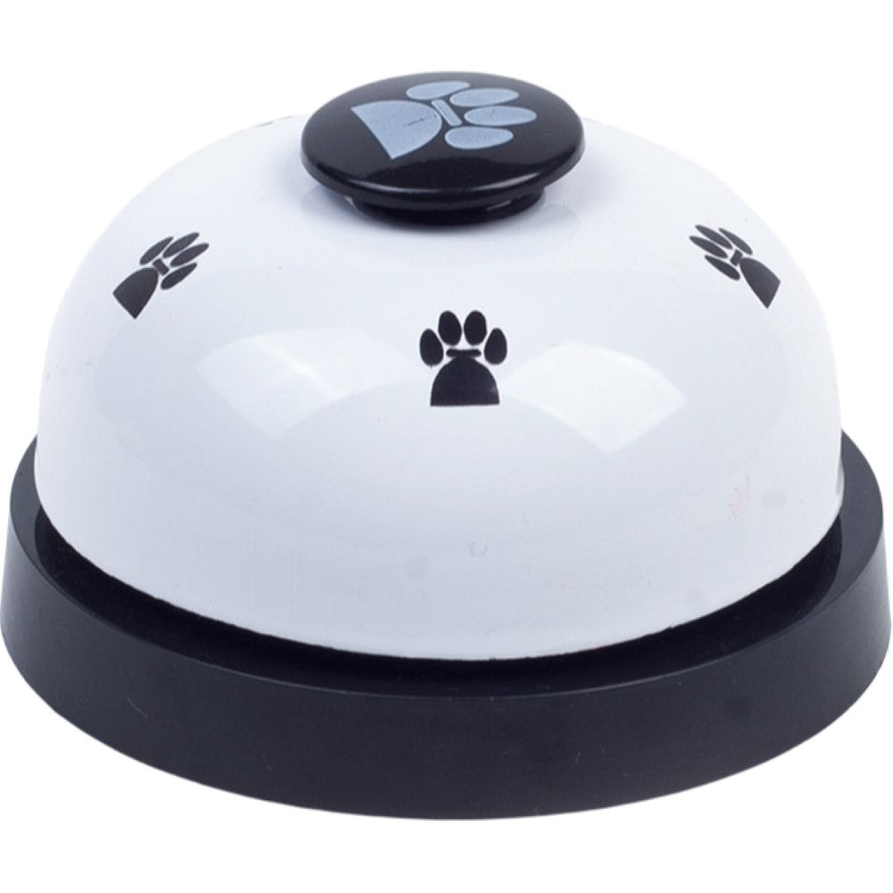 ペット用おもちゃ ベル トレーニング 犬 猫 ペット用品 コールベル 音が鳴る 呼び鈴 脳トレ 遊び 知育 まる 円 サークル 足跡 肉球 プリント入り カラフル コミュニケーションツール 卓上ベル チャイム 室内 かわいい おしゃれ キュート 便利 白 赤 青 ピンク 黄 緑 ローズ