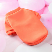 ペットウェア ドッグウェア トレーナー 袖あり ペット用品 犬服 猫服 キャットウェア 裏起毛 あったか ふわふわ 防寒 ボア プルオーバー 小型犬 中型犬 単色 無地 シンプル カジュアル 着回し 暖かい お出かけ お散歩 部屋着 抜け毛対策 冷え対策 秋 冬 白 黄 緑 橙