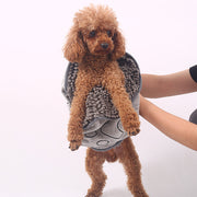 ペット用タオル 35x80cm バスタオル ボディタオル 犬 イヌ いぬ 猫 ネコ ねこ 手袋型 ループ付き 吸水 速乾 マイクロファイバー