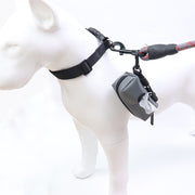 ゴミ袋収納ケース ごみ袋ポーチ ペット用品 犬 お散歩 携帯 カラビナ付き マナーポーチ トイレ袋収納 ゴミ袋入れ エチケット フン処理 シンプル 無地