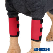 ペット用サポーター プロテクター ペット用品 小型犬 中型犬 大型犬 猫 マジック テープ 反射材 関節 リハビリ 傷舐め防止