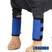 ペット用サポーター プロテクター ペット用品 小型犬 中型犬 大型犬 猫 マジック テープ 反射材 関節 リハビリ 傷舐め防止