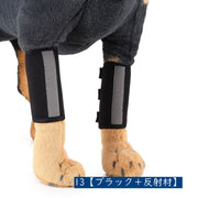 ペット用サポーター プロテクター ペット用品 小型犬 中型犬 大型犬 猫 マジック テープ 反射材 関節 リハビリ 傷舐め防止