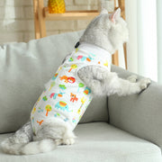 ペットウェア キャットウェア ドッグウェア タンクトップ 猫用 犬用 洋服 袖なし 背中開き アニマル キャンディ イラスト おしゃれ かわいい お散歩 お出かけ 普段使い ペット服 猫の服 犬の服